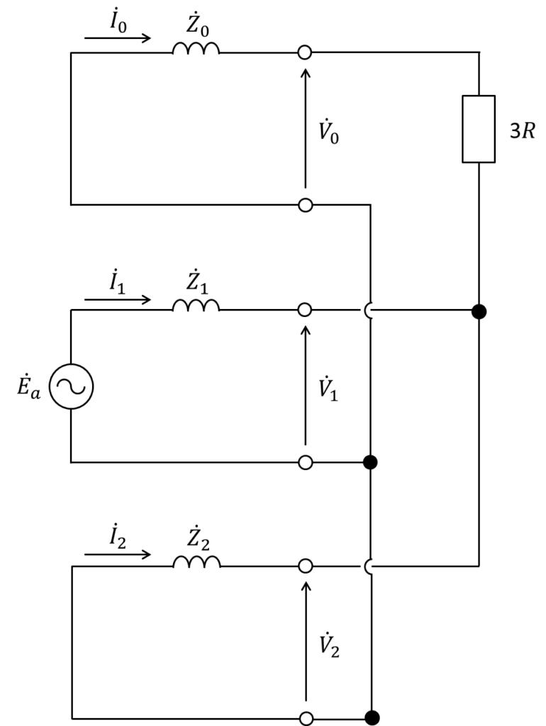 二線地絡時の故障計算（対称座標法）│電気の神髄